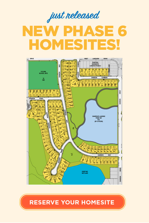 Reserve Your Homesite