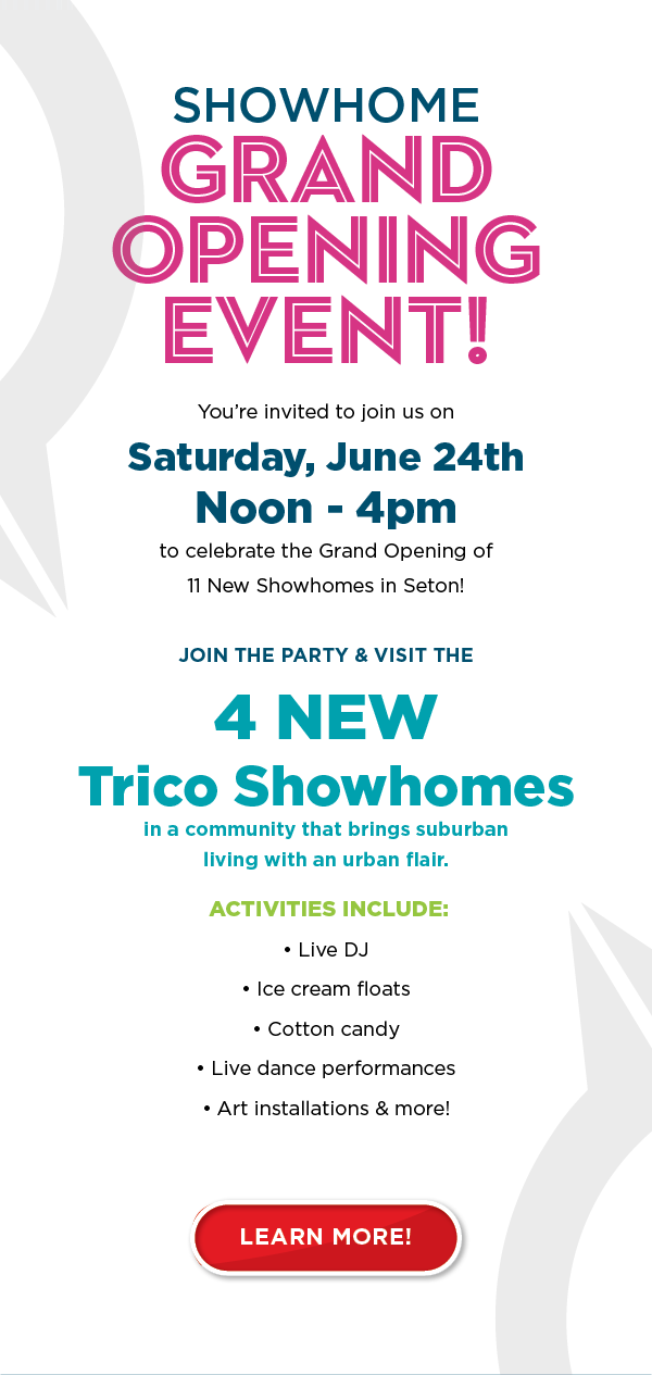The Community of Seton By Trico Homes