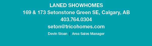 Contact The Trico Homes Showhome In Seton