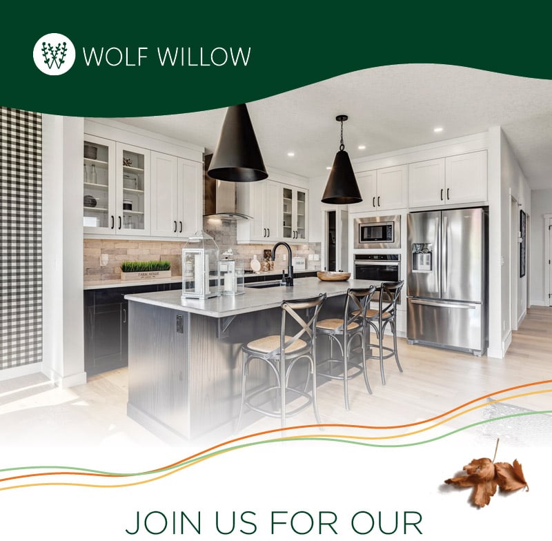 Front Garage Homes In Wolf Willow