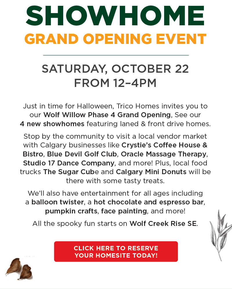 Conact The Wolf Willow Showhome